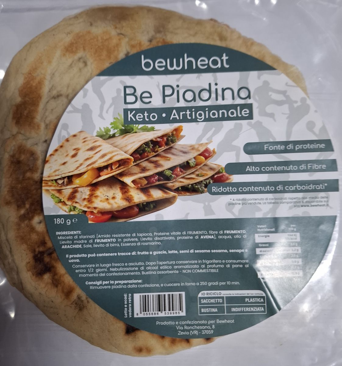 Bewheat BePiadina Keto