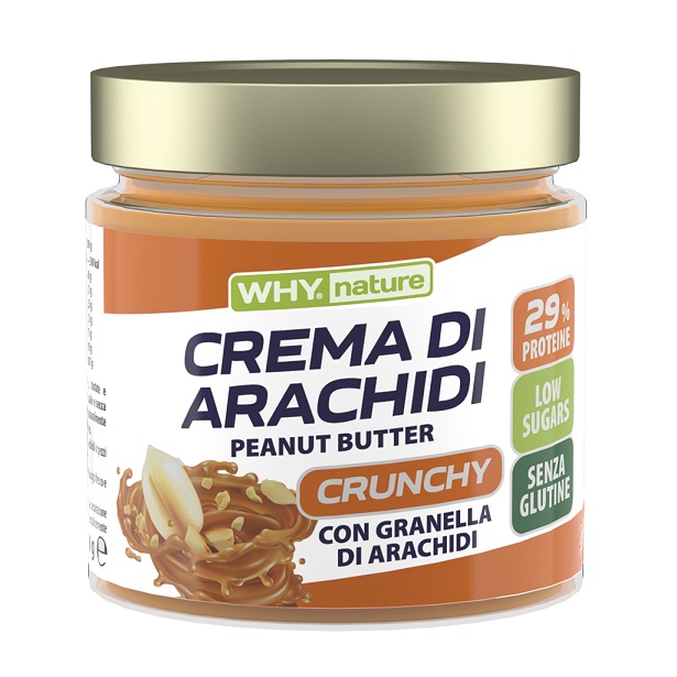 CREMA DI ARACHIDI PEANUT BUTTER Why Nature