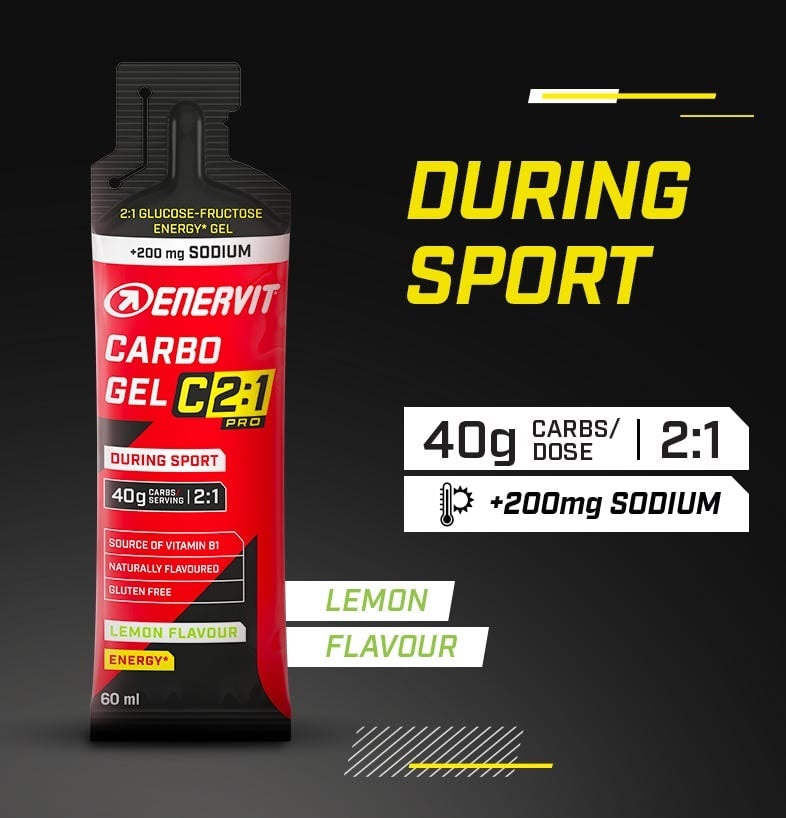 Carbo Gel C2:1PRO Limone con Sodio