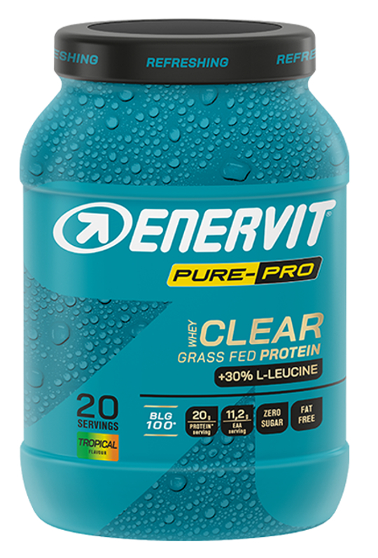 ENERVIT Pure pro Clear Whey Protein Grass Fed BLG-100