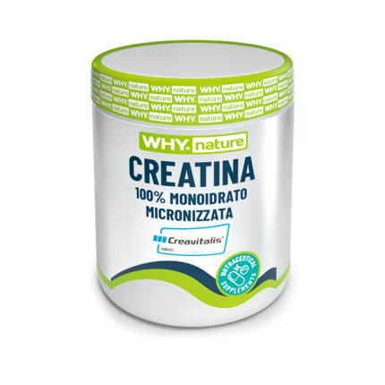 Creatina - monoidrato micronizzata Creavitalis Why Nature Why Nature Creatina - monoidrato micronizzata Creavitalis