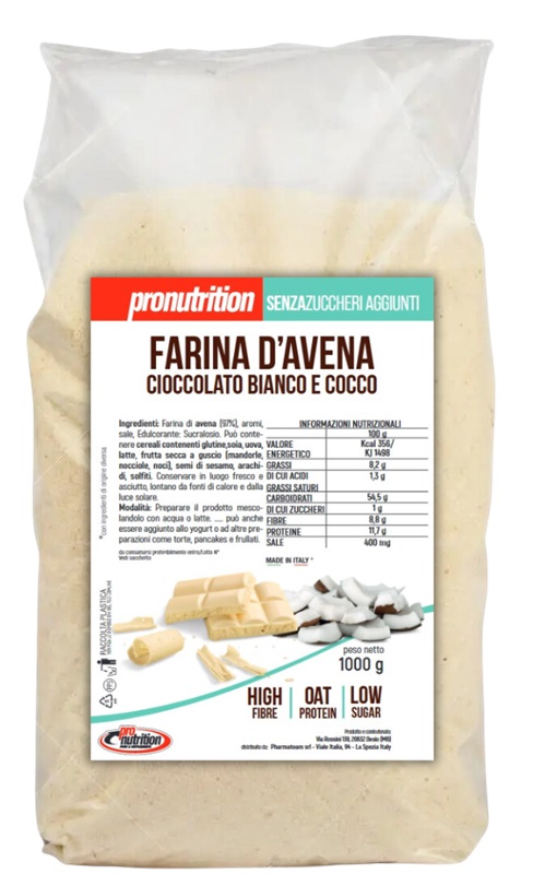 FARINA DI AVENA Pronutrition Pronutrition FARINA DI AVENA