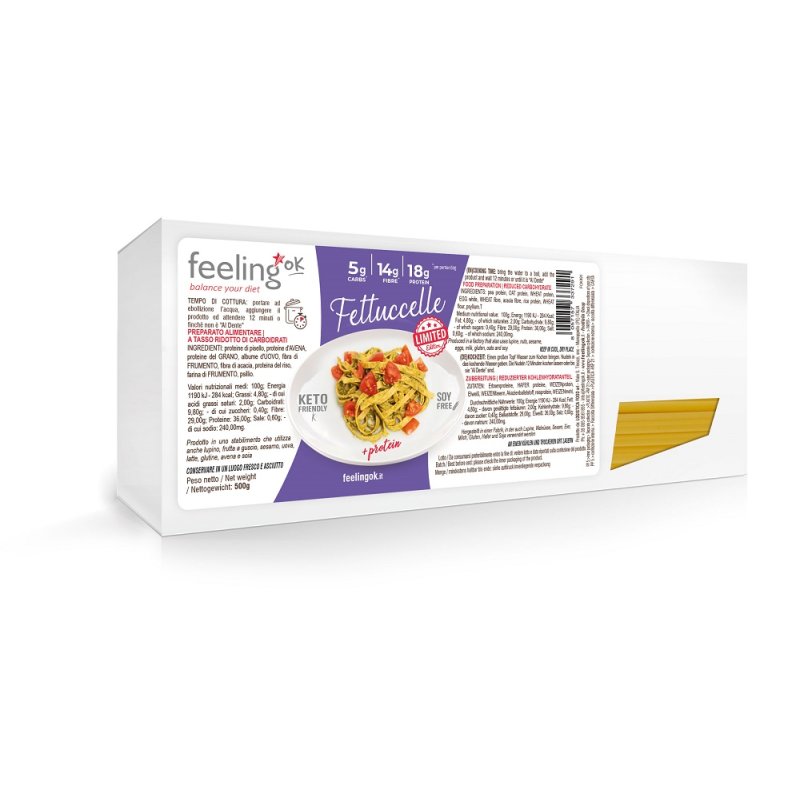 Fettuccelle +protein Limited edition Feelingok Feelingok Fettuccelle +protein Limited edition