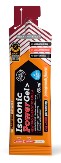 ISOTONIC POWER GEL Named Sport Named Sport ISOTONIC POWER GEL