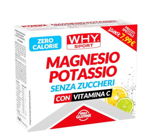 MAGNESIO POTASSIO SENZA ZUCCHERI Why Sport Why Sport MAGNESIO POTASSIO SENZA ZUCCHERI