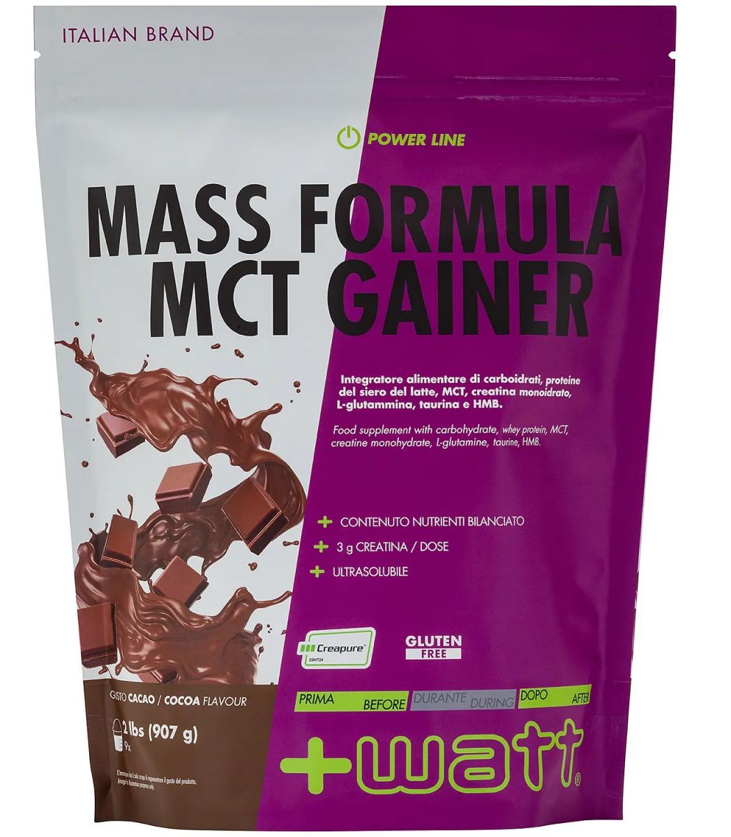 MASS FORMULA MCT Gainer +Watt +Watt MASS FORMULA MCT Gainer