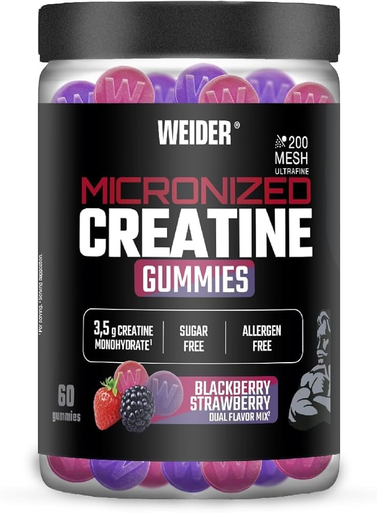 MICRONIZED CREATINE GUMMIES Weider Weider MICRONIZED CREATINE GUMMIES