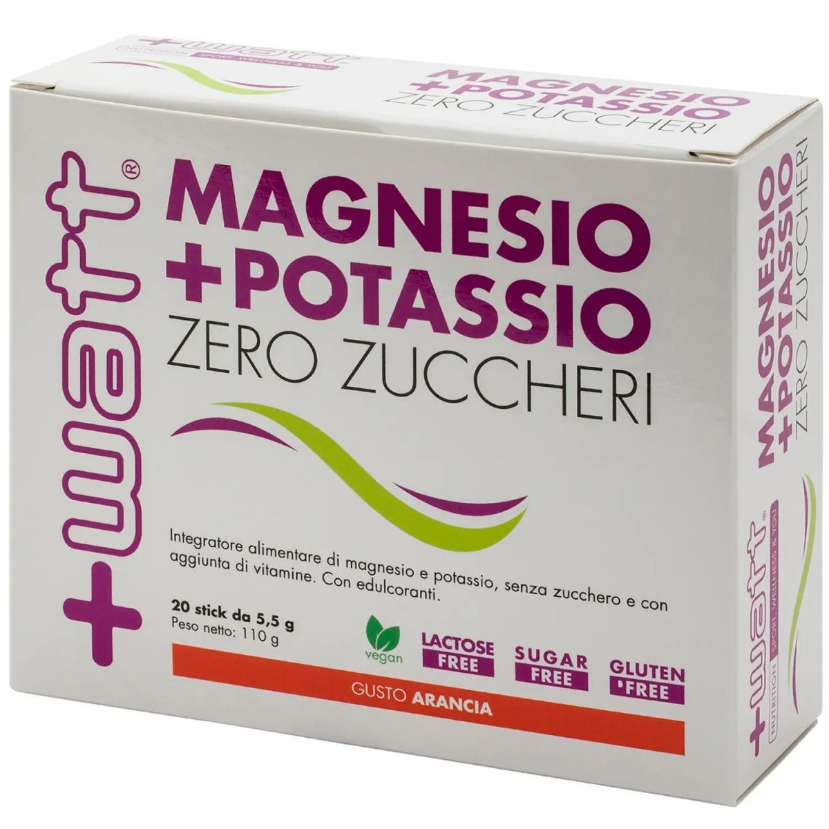 +Watt Magnesio e Potassio zero zuccheri