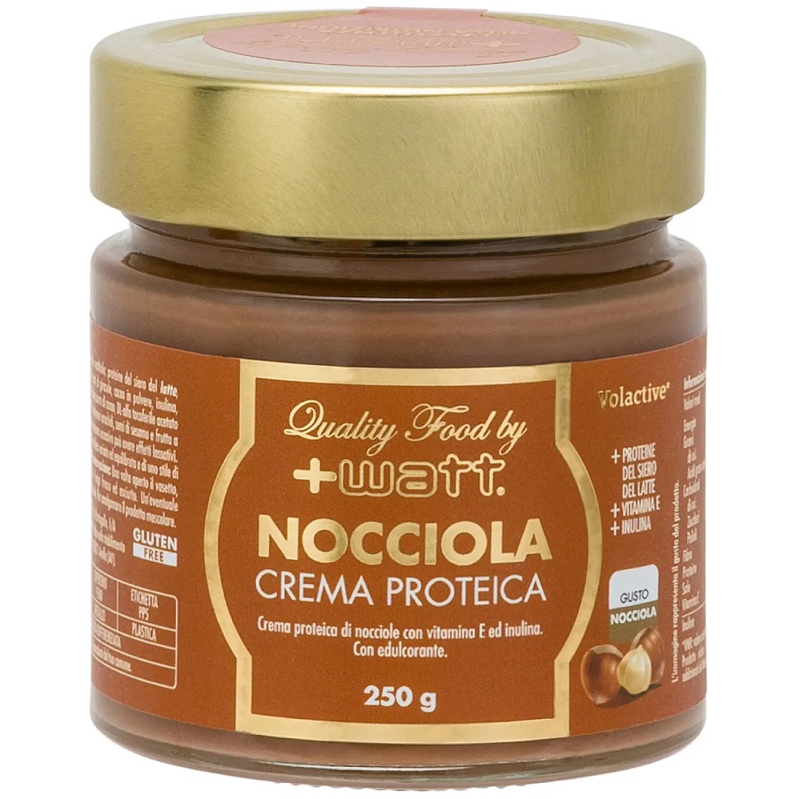 NOCCIOLA crema proteica +Watt +Watt NOCCIOLA crema proteica