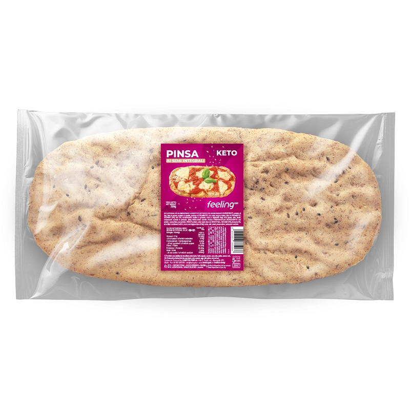 Pinsa Keto ai semi integrali Feelingok Feelingok Pinsa Keto ai semi integrali