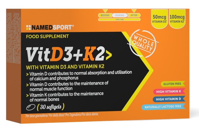 VITD3+K2 Named Sport Named Sport VITD3+K2