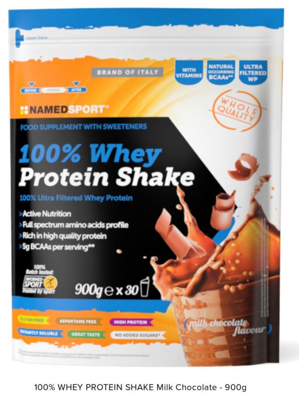 100% Whey Protein Shake Named Sport