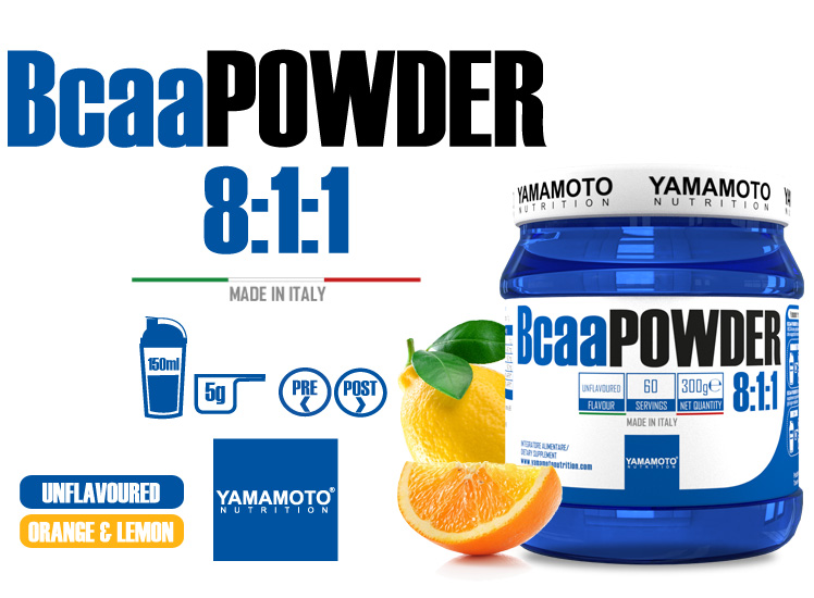 BCAA Powder 8:1:1 Yamamoto Nutrition