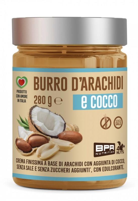 BPR Nutrition Burro d'Arachidi e Cocco