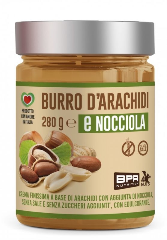 BPR Nutrition Burro d'Arachidi e Nocciola