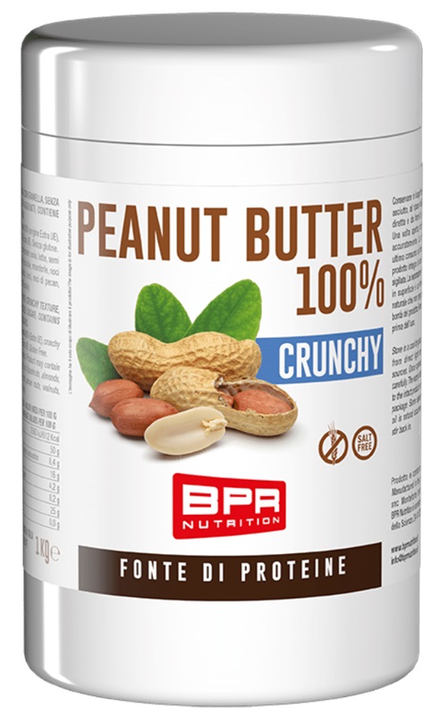 BPR Nutrition Burro di Arachidi 100% Crunchy