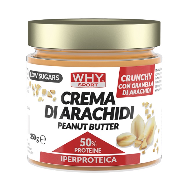 CREMA DI ARACHIDI IPERPROTEICA Why Sport