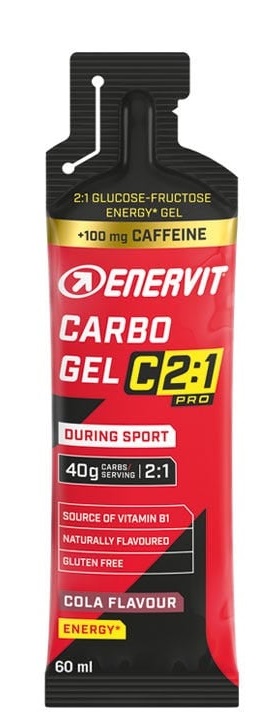 Enervit C2:1 Pro Carbo Gel C2:1PRO Cola con caffeina