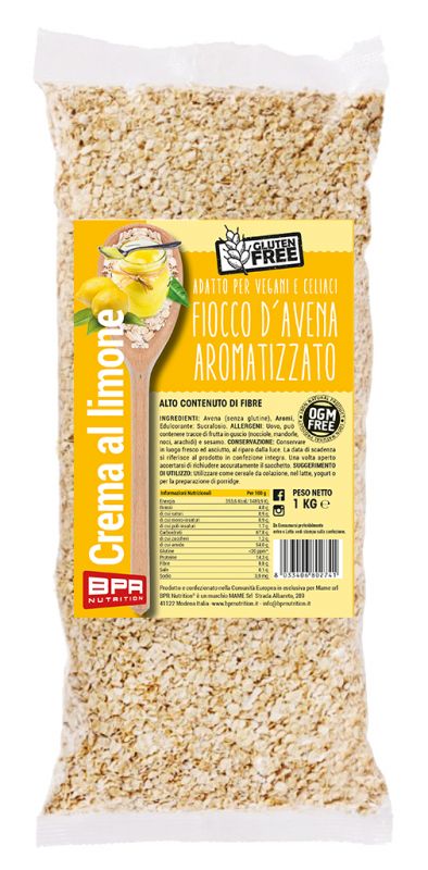 Fiocco d'Avena SENZA GLUTINE BPR Nutrition