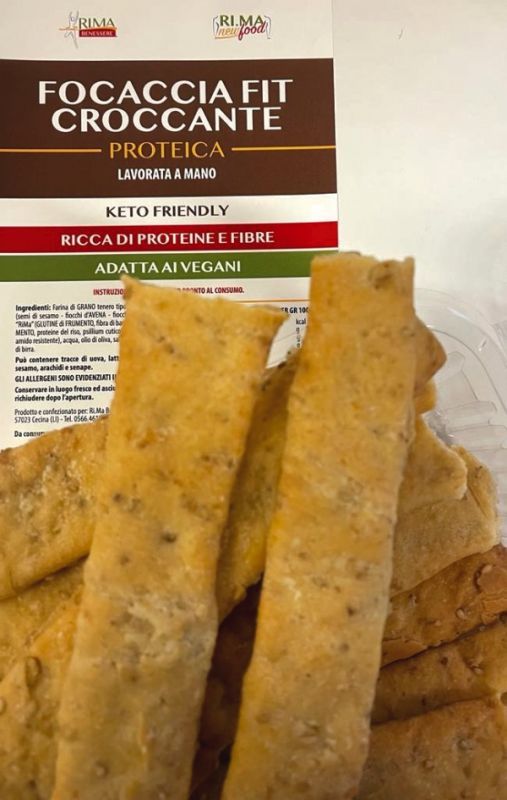 Ri.Ma.Benessere Focaccia Croccante Fit Proteica