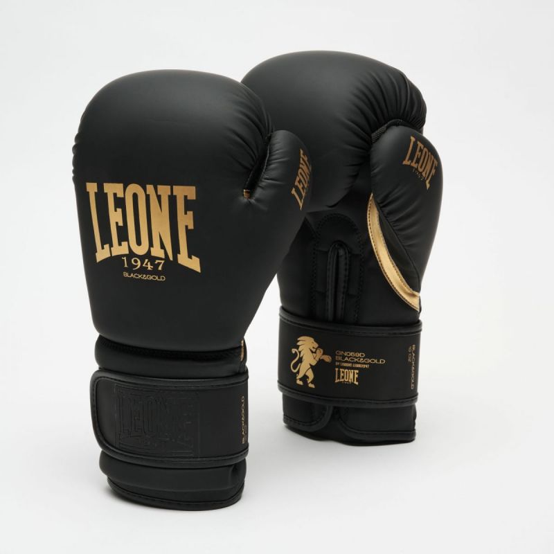 Leone GUANTI BOXE BLACKandGOLD GN059D