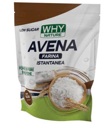 Why Nature Low Sugar Avena Farina Avena Istantanea