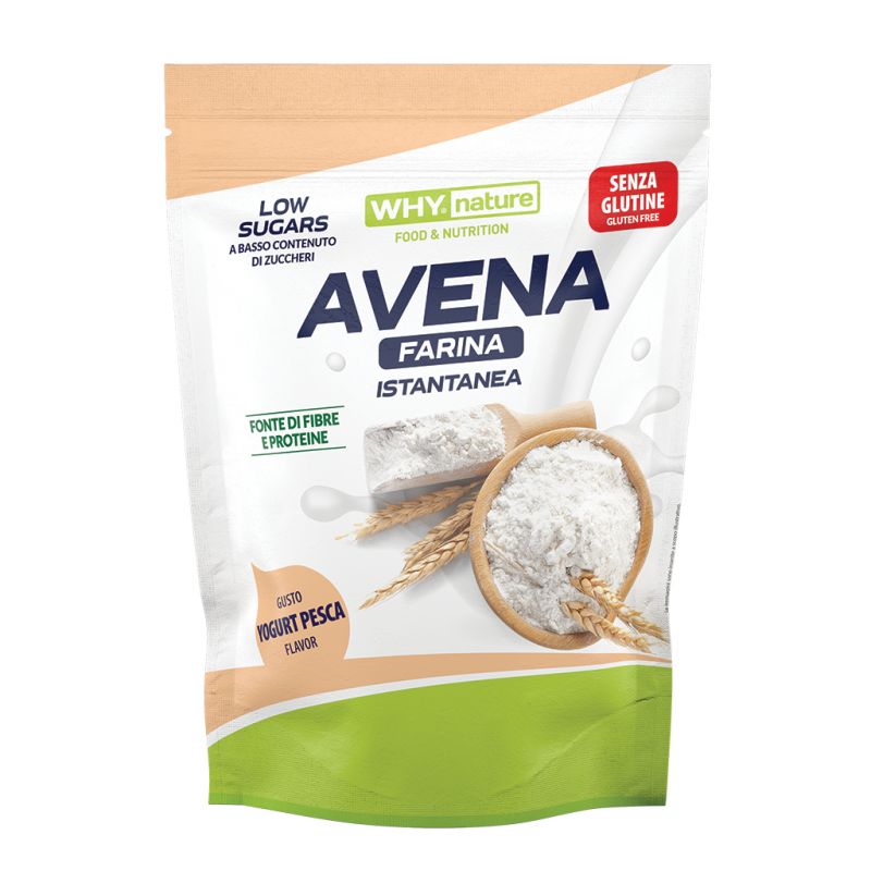 Low Sugar Avena Farina Avena Istantanea Why Nature