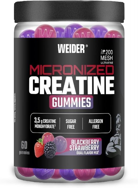 Weider MICRONIZED CREATINE GUMMIES