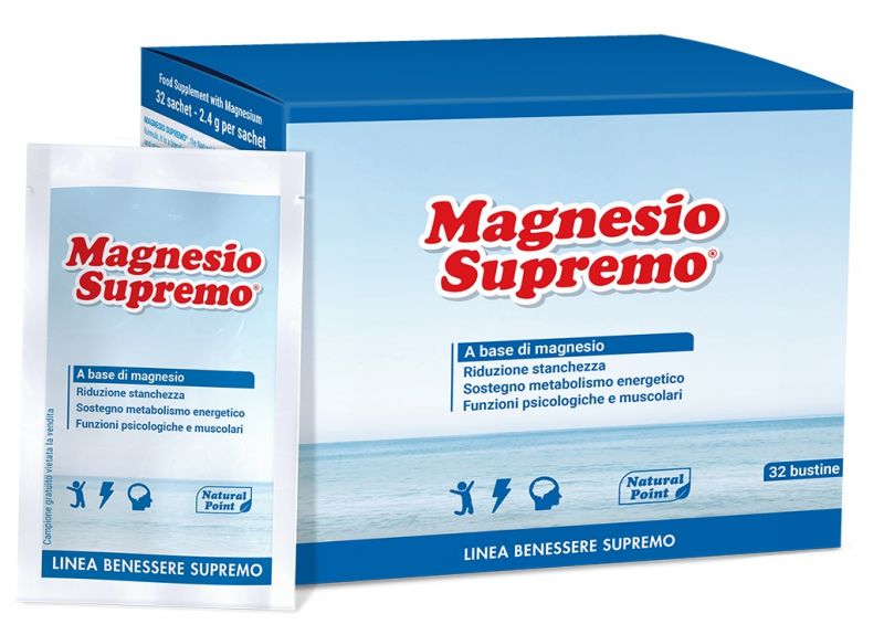 Natural Point Magnesio Supremo - 32 Bustine