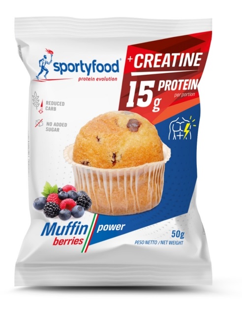 Sportyfood Muffin frutti di bosco