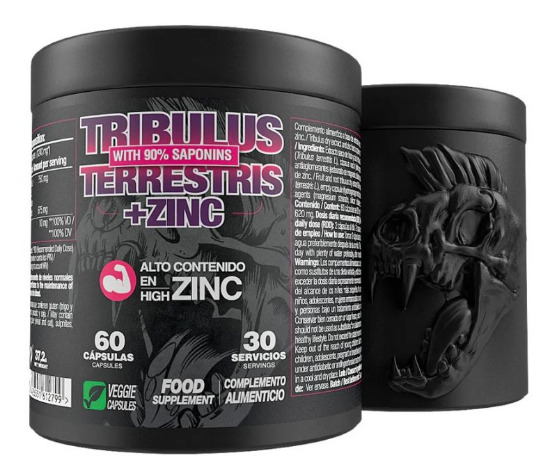Zoomad Labs Tribulus Terrestris e Zinco