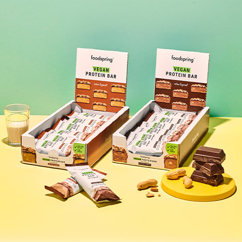 Foodspring VEGAN PROTEIN BAR MULTISTRATO