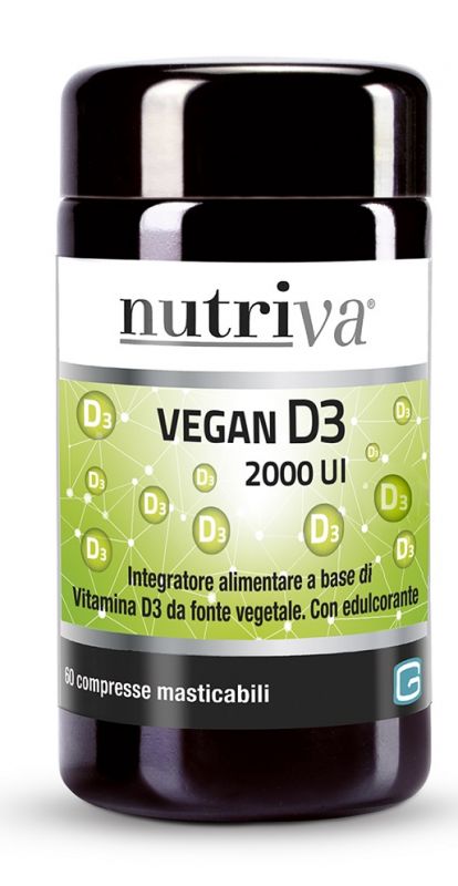 Nutriva Vegan D3 Compresse 2000U.I.