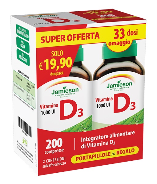 Vitamina D 1000 Jamieson