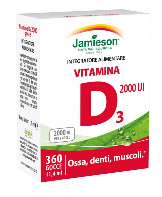 Vitamina D gocce Jamieson