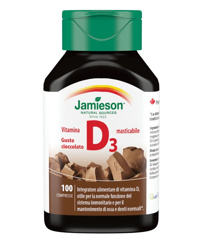 Vitamina D3 masticabile