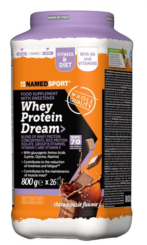 WHEY PROTEIN DREAM Named Sport