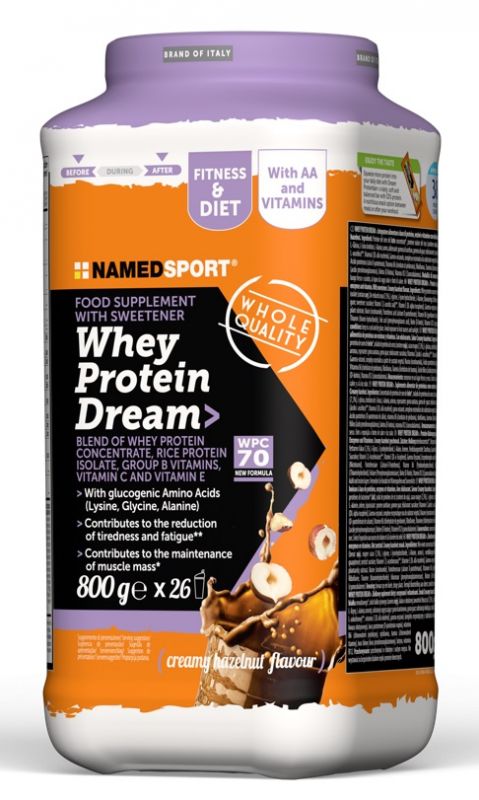 WHEY PROTEIN DREAM Named Sport