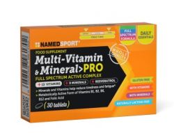 MULTI-VITAMIN e MINERAL PRO Named Sport