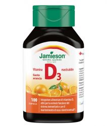 Vitamina D3 masticabile Jamieson